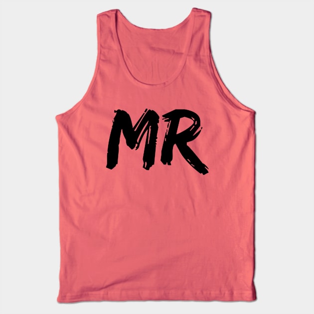 Mr - Wedding Bride and Groom Tank Top by MEDtee